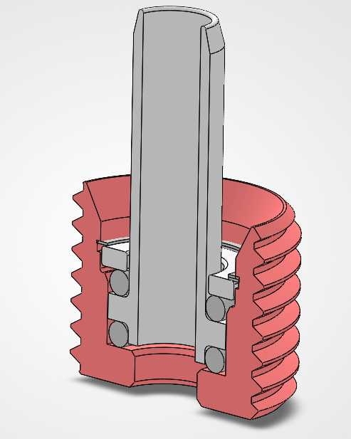 Nozzle components lineup — physical architecture